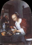 Jan Steen The oysters eater Spain oil painting artist